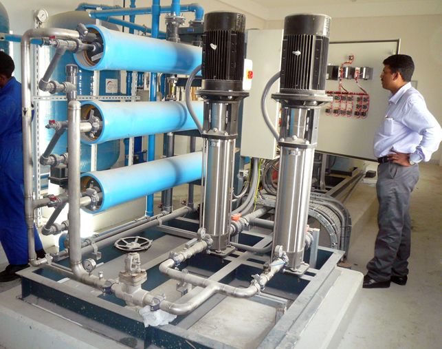 Industrial RO plant